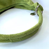 Margot Suede Hobo Bag - Apple