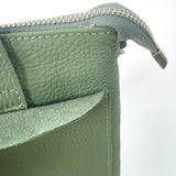 Wren Leather Phone Bag - Sage