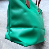 Tara Colour Block Tote - Ocean