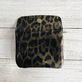 Penny Mini Leather Purse - Khaki