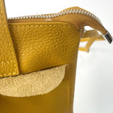 Wren Leather Phone Bag - Ochre
