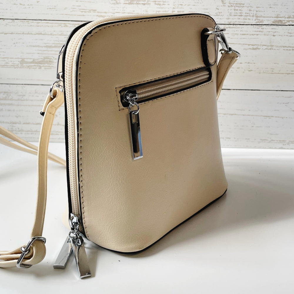 Florrie Crossbody Bag - Apricot Cream