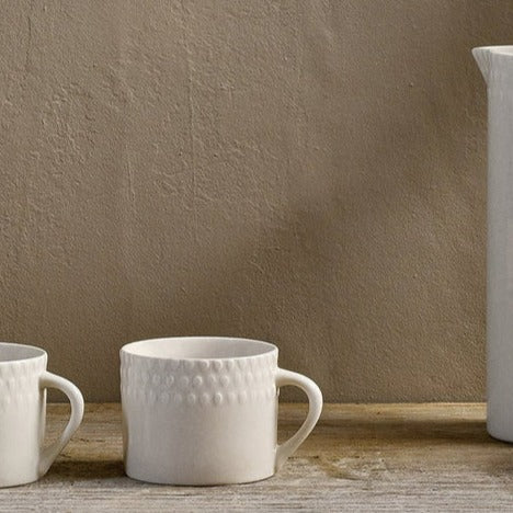 Ela Small Short Mug - Cream