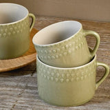 Ela Small Short Mug - Sage Green