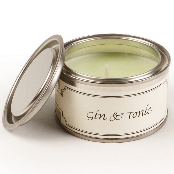 Gin & Tonic Paint Tin Candle