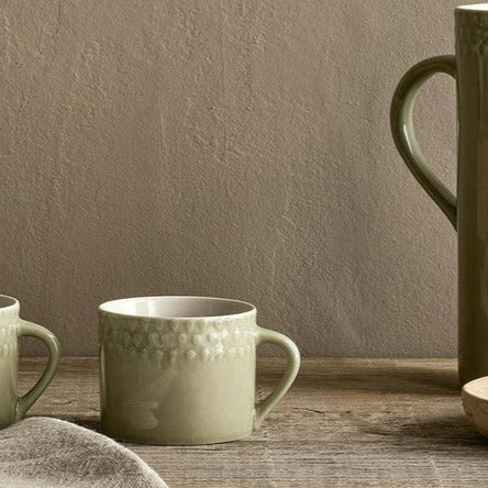 Ela Small Short Mug - Sage Green