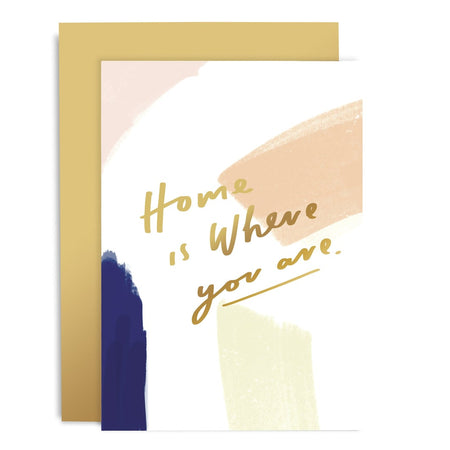 Home Is Where You Are Brushworks Card