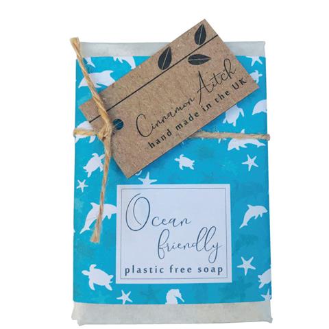 Ocean Friendly Peppermint & Poppyseed Soap Bar