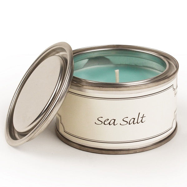 Sea Salt Paint Tin Candle