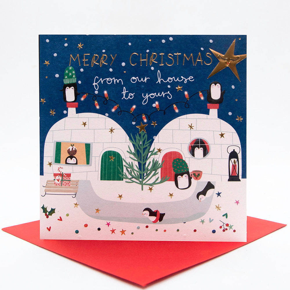 Our House To Yours Electric Dreams Christmas Card