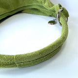Margot Suede Hobo Bag - Apple