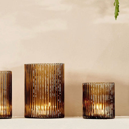 Malana Recycled Glass T-light Holder -Small