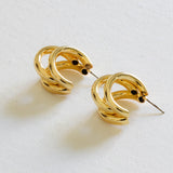 Gisele Tubular Earrings