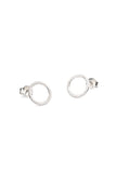 Silver Verona Stud Earrings