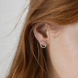 Silver Verona Stud Earrings