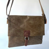 Mabel Satchel Bag - Rust Gold