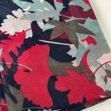Hallie Autumn Leaves Scarf - Red