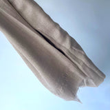Maisy Cotton Modal Plain Scarf - Mushroom