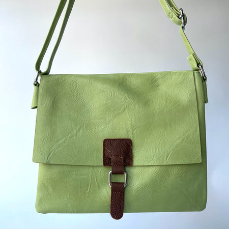 Mabel Satchel Bag - Apple