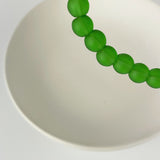 Recycled Translucent Glass Bracelet - Green