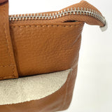 Wren Leather Phone Bag - Tawny