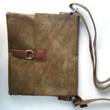 Mabel Satchel Bag - Rust Gold