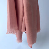 Cotton Modal Plain Scarf - Blush
