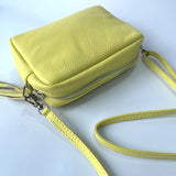 Agnes Tassel Leather Bag - Sherbet