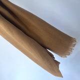 Cotton Modal Plain Scarf - Camel