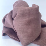 Cotton Modal Plain Scarf - Rose Dust