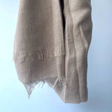 Maisy Cotton Modal Plain Scarf - Mushroom