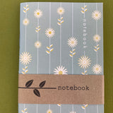 Daisy Lines Print Little Notebook
