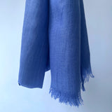 Cotton Modal Plain Scarf - Cornflower