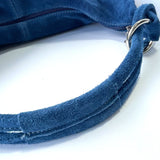 Margot Suede Hobo Bag - Dark Denim