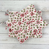Quilted Cosmetic Bag - Floral