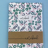 Blue Pretty Print Little Notebook