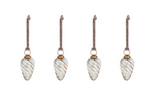Maran Baubles - Gold & Cream (Set of 4)