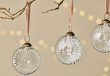 Sundara Coastal Baubles - Clear (Set of 4)