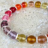 Fall Rainbow Globes Bracelet