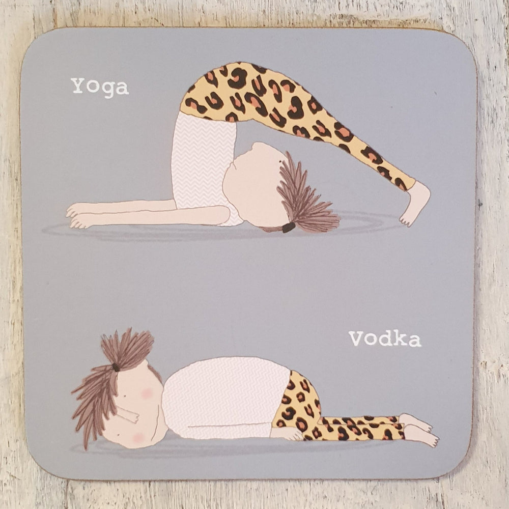 Yoga / Vodka Coaster