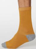 Solid Jack Bamboo Socks - Mustard