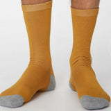 Solid Jack Bamboo Socks - Mustard