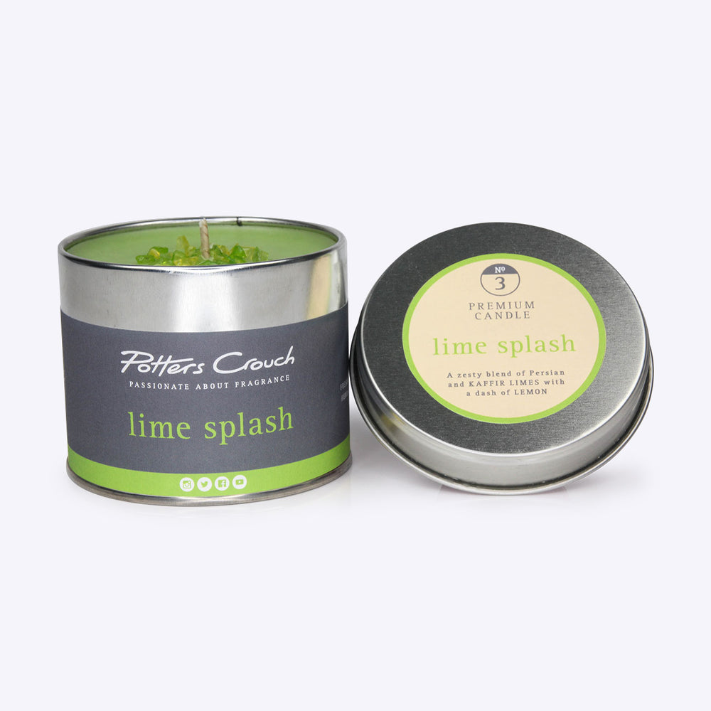 Lime Splash Scented Candle