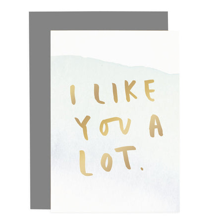 I Like you a Lot Ombré Card