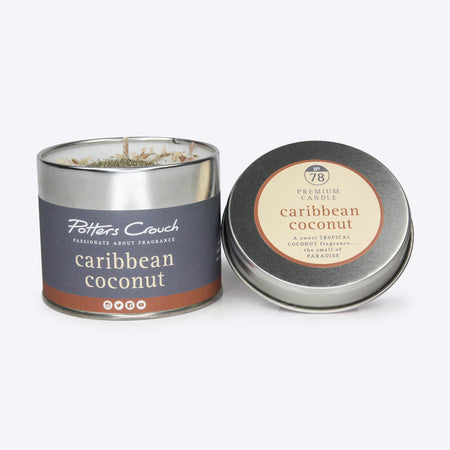 Caribbean Coconut Scented Candle (1434965049441)
