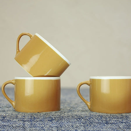 Datia Short Mug - Mustard