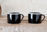 Datia Short Mug - Black