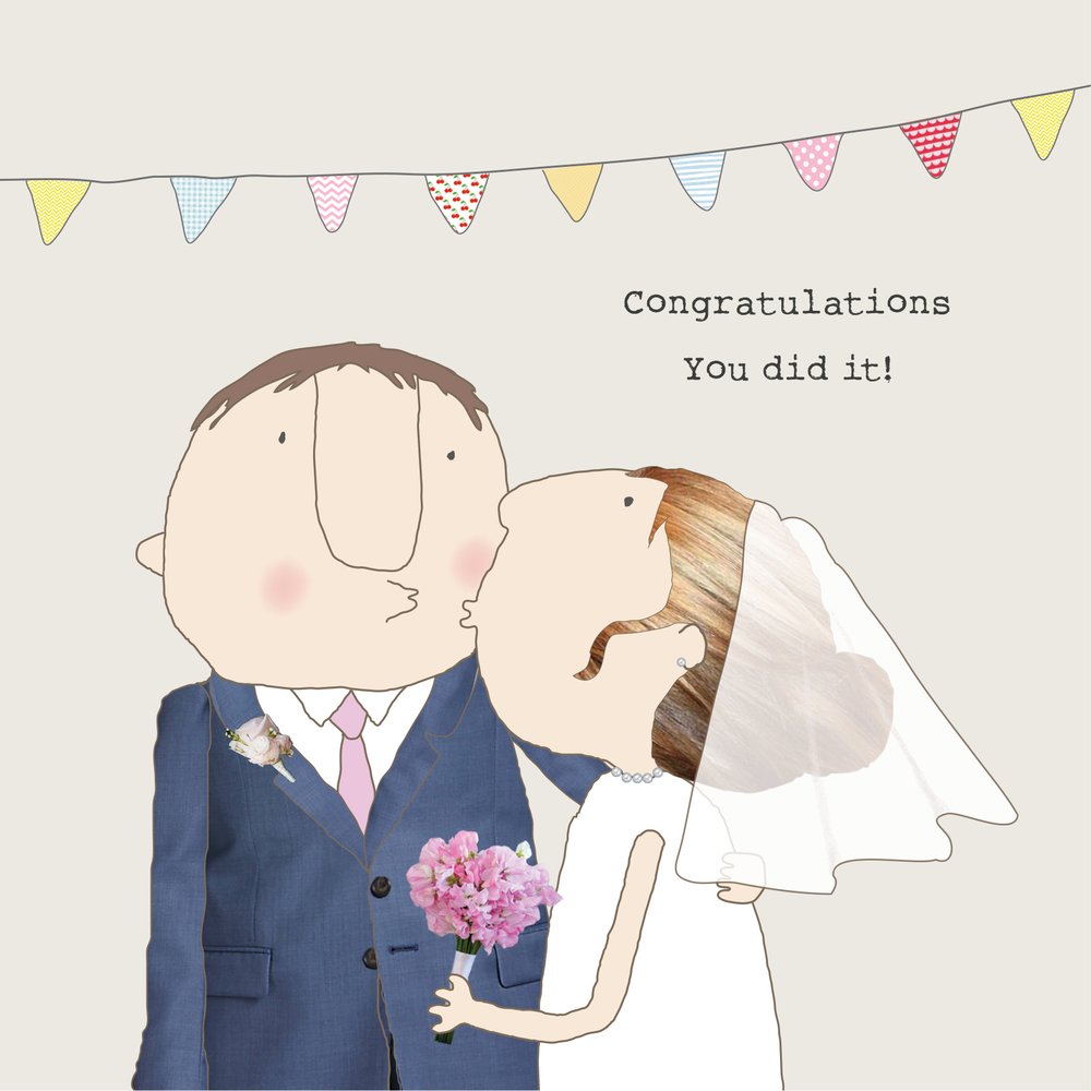 You Did it Wedding Card (756226162785)