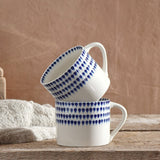 Indigo Drop Small Short Mug