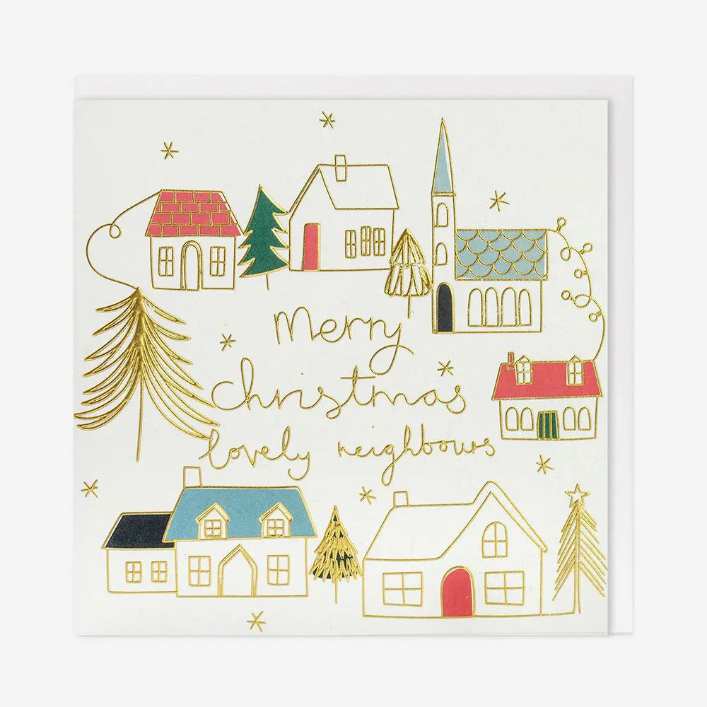 Merry Christmas Lovely Neighbours Card